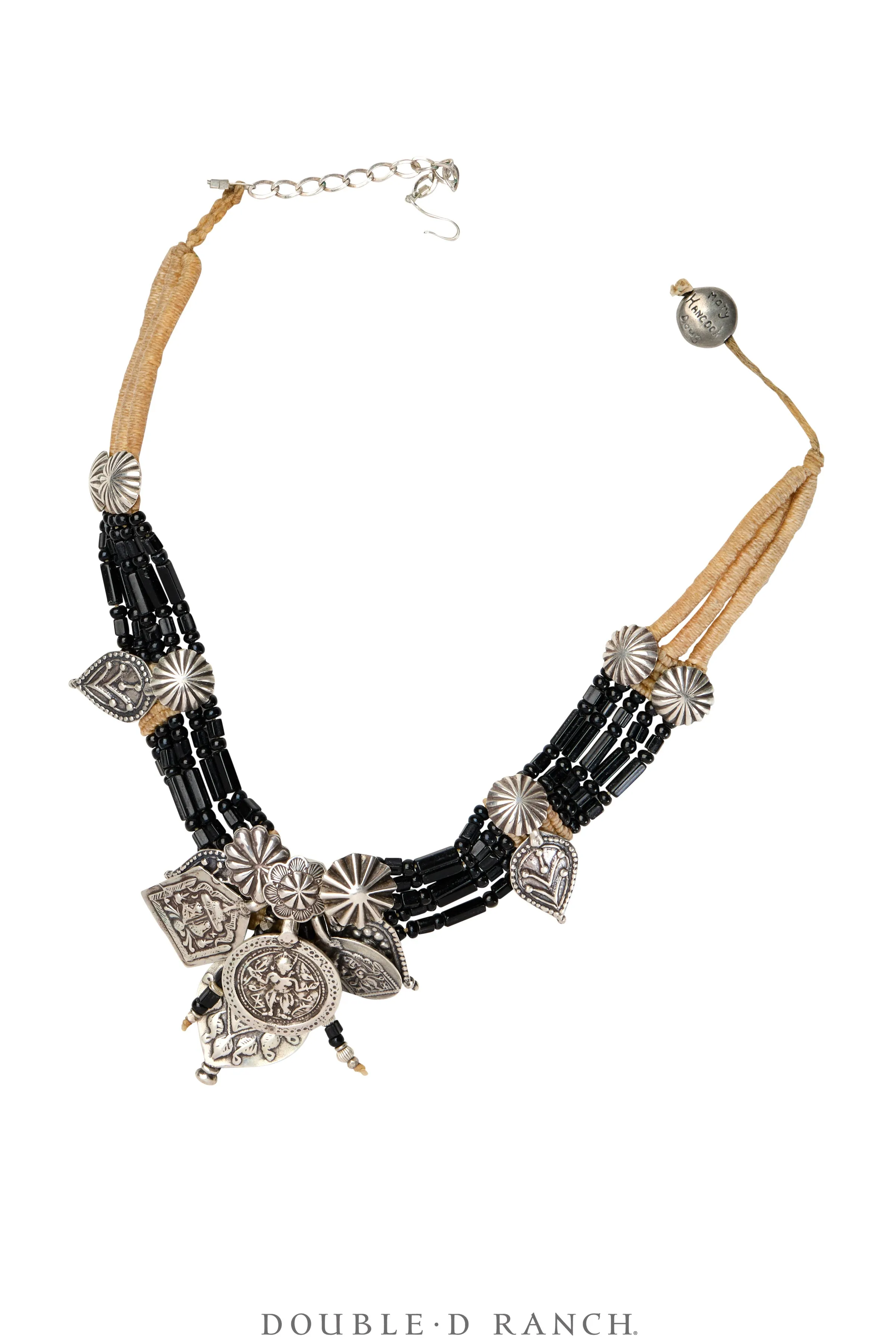Necklace, Mummy's Bundle, Choker, Statement, Vintage, 3461