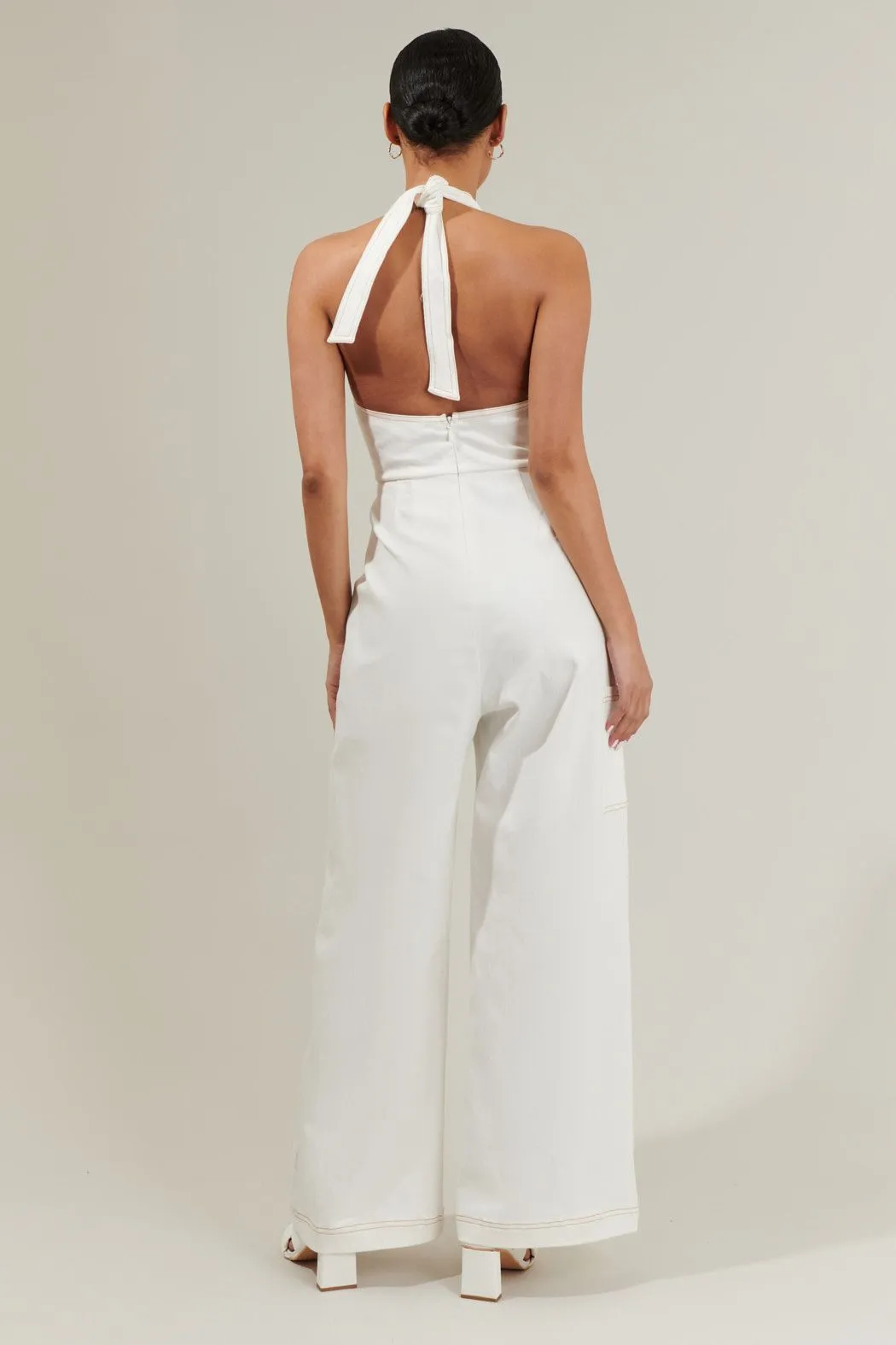 Nixi Halter Neck Jumpsuit