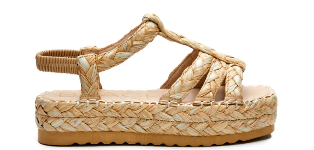 North Shore Platform Sandal - Natural