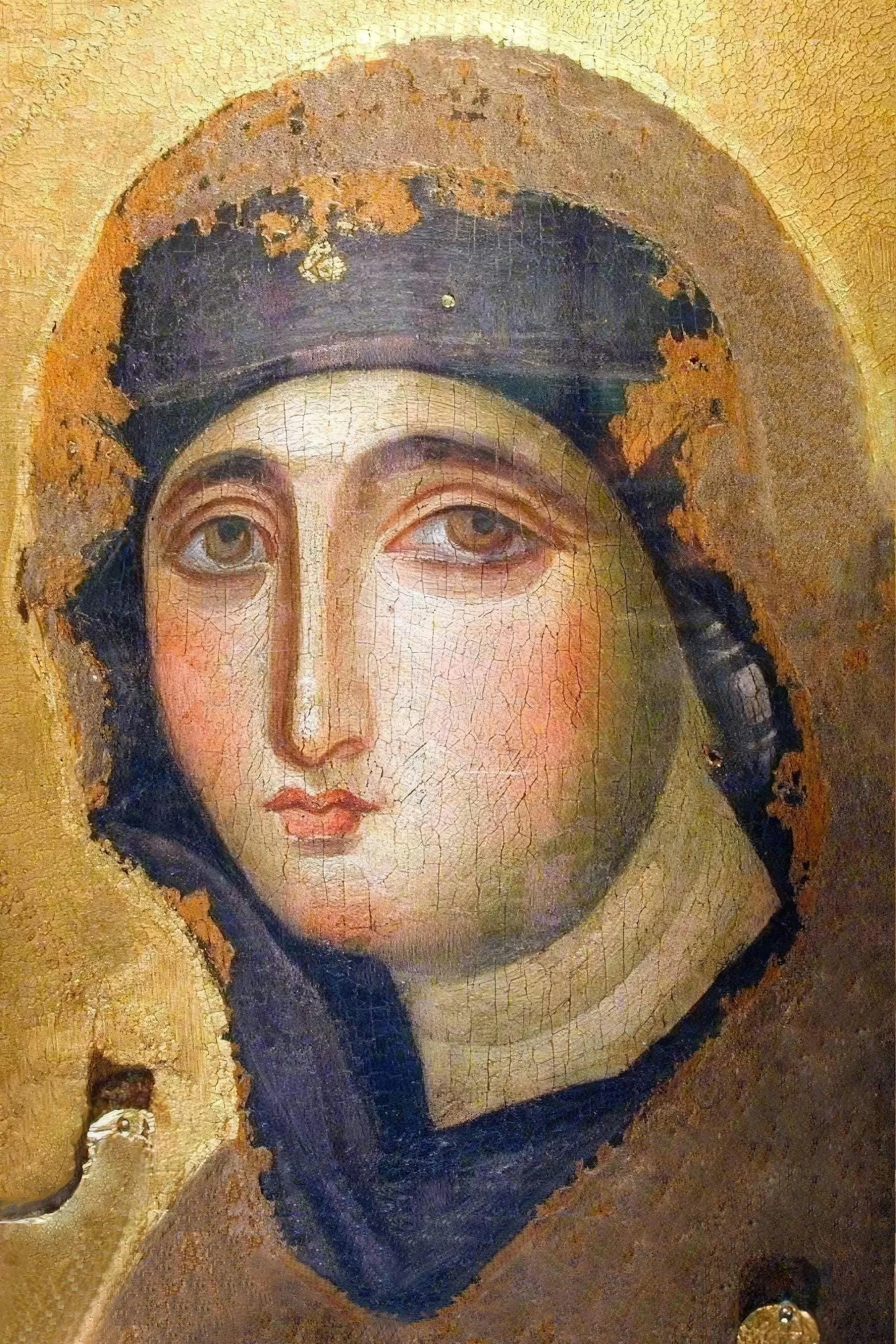 Oldest Icon of Mary in Rome – Postcard / 4x6 Holy Card – pack of 3, 10, or 100  –  Advocata Nostra from Roman  Times
