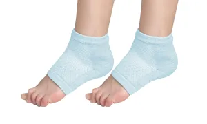 Open Toe Moisturizing Spa Gel Heel Socks For Dry and Cracked Heels (2-Pairs or 3-Pairs)