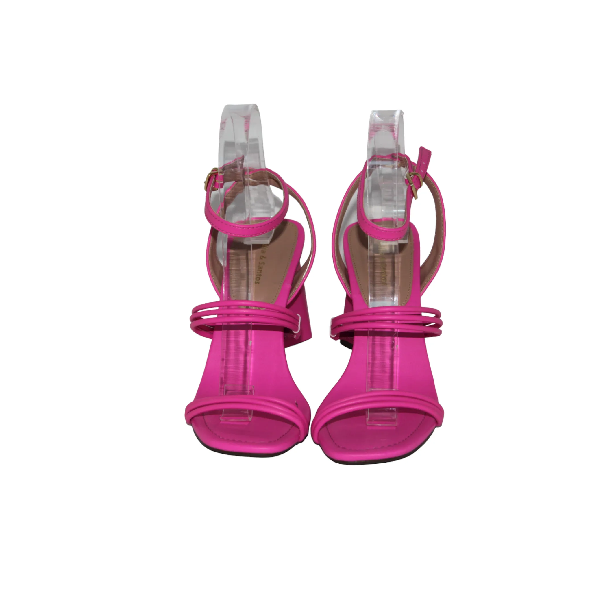 Open Toe Strappy Heels