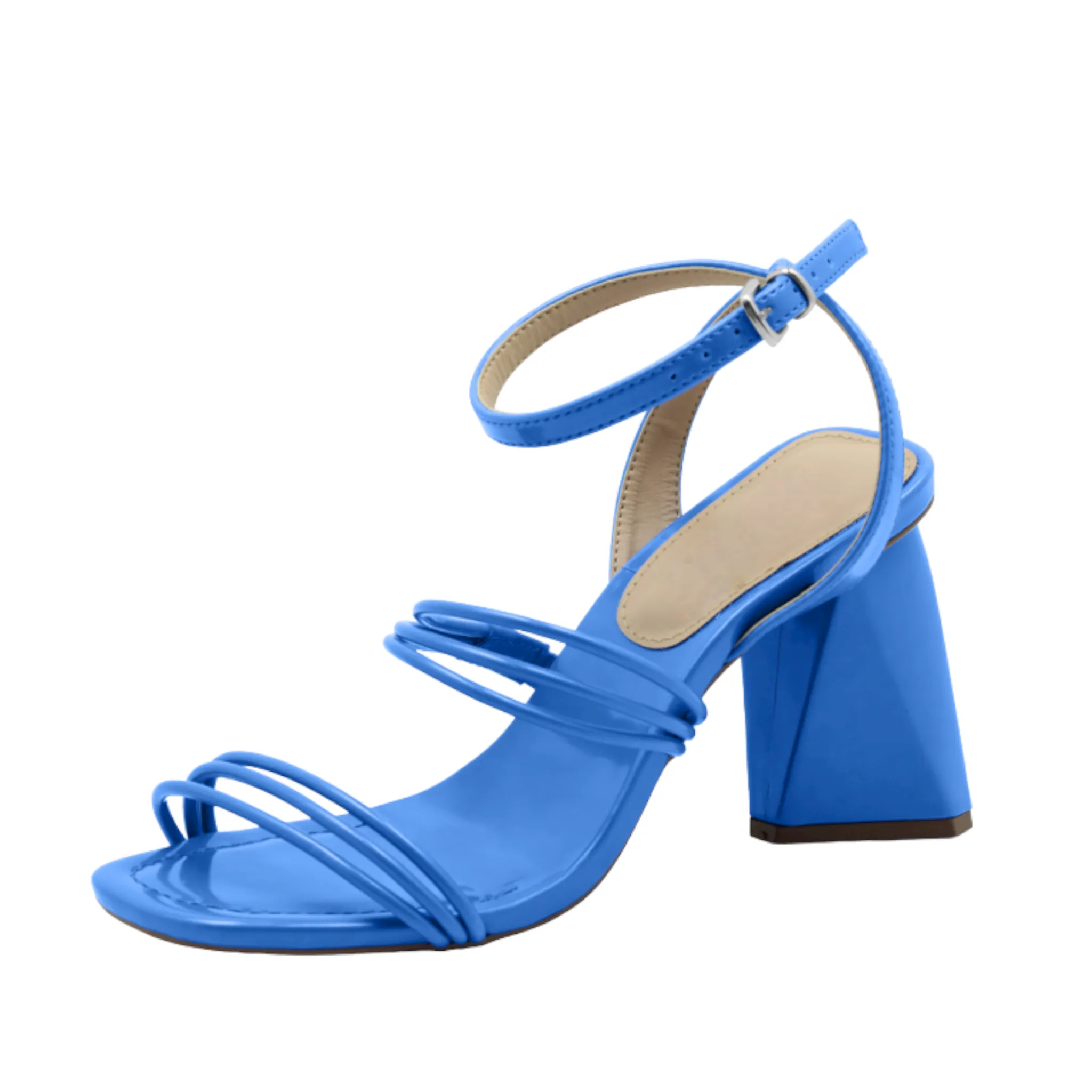 Open Toe Strappy Heels