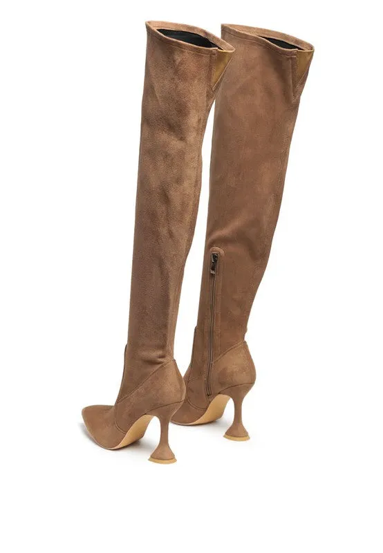 Over The Knee High Heeled Boots