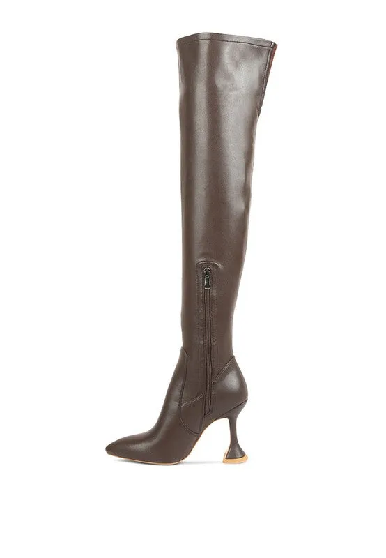 Over The Knee High Heeled Boots