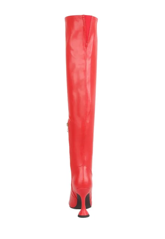 Over The Knee High Heeled Boots