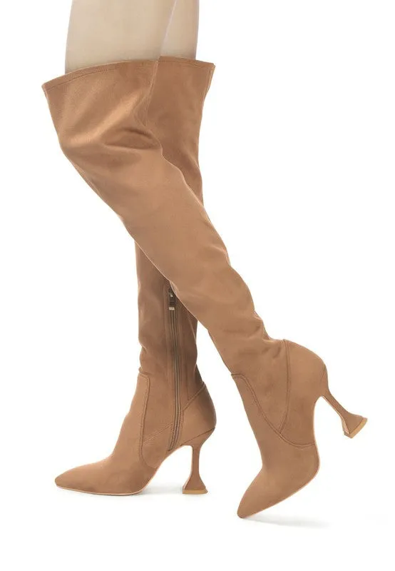 Over The Knee High Heeled Boots