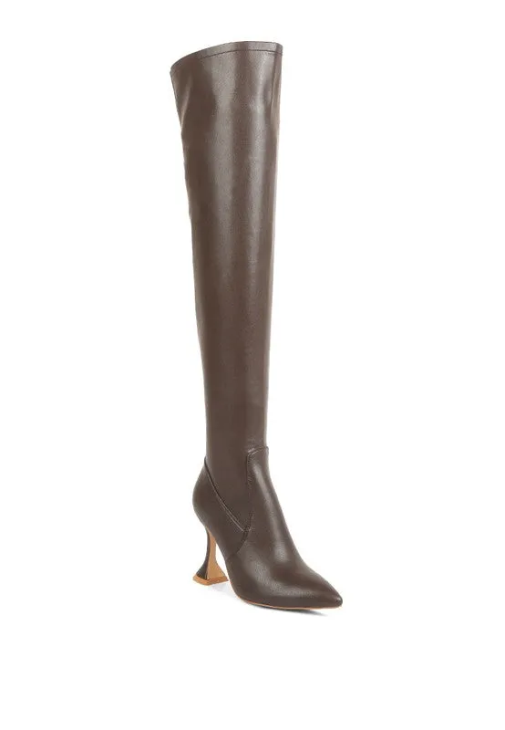 Over The Knee High Heeled Boots