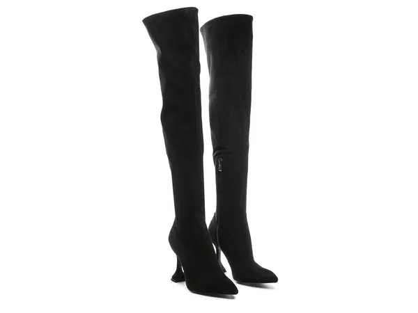 Over The Knee High Heeled Boots