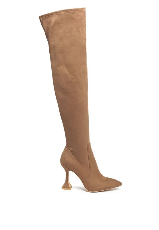 Over The Knee High Heeled Boots