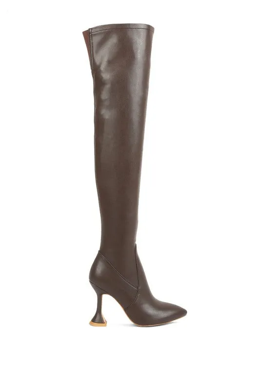 Over The Knee High Heeled Boots
