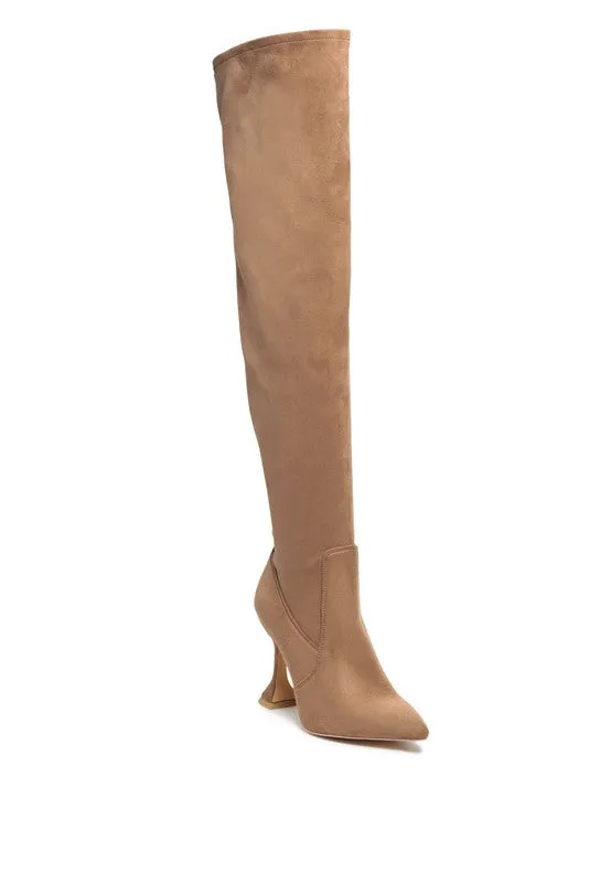 Over The Knee High Heeled Boots