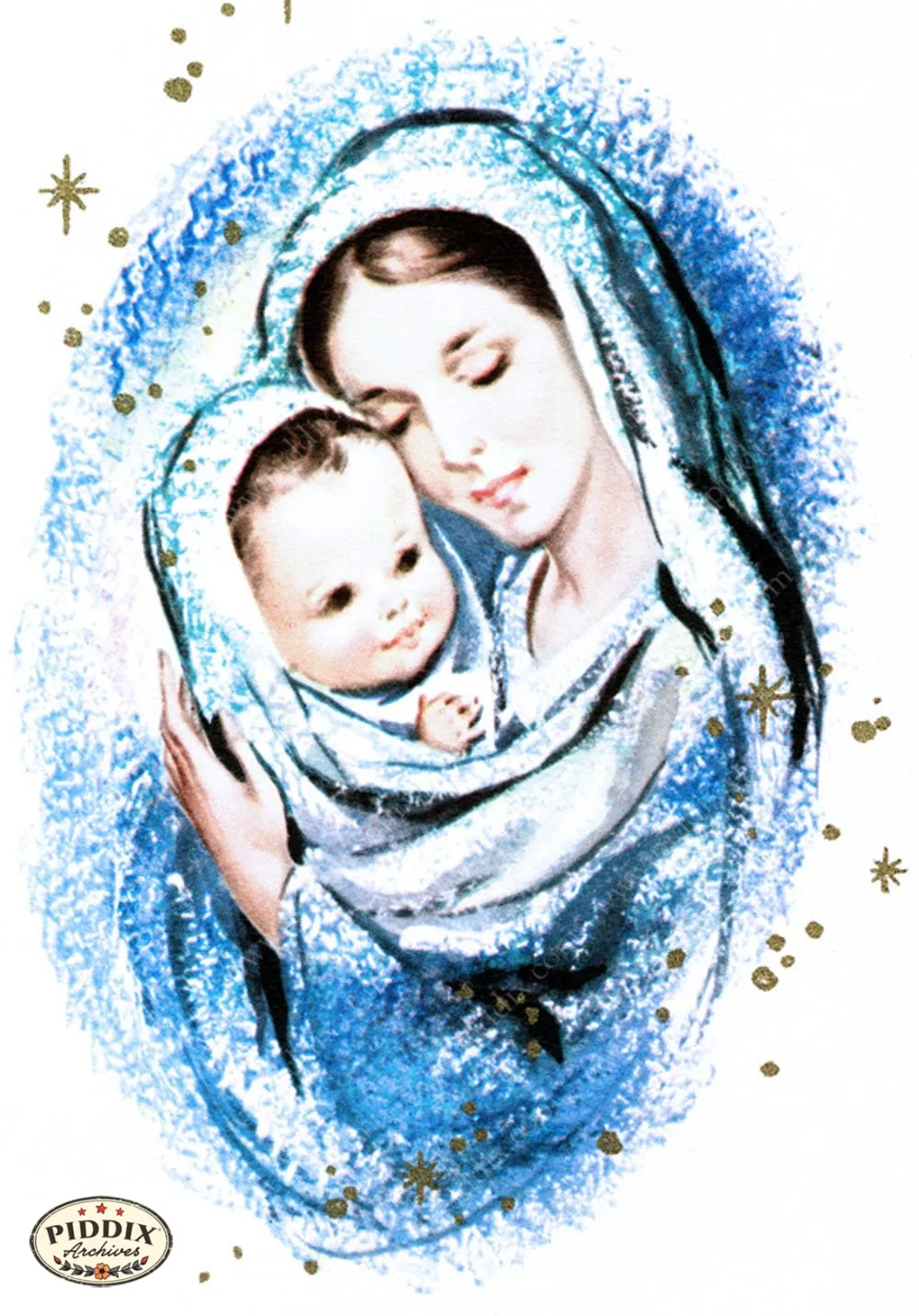 PDXC10133b -- Christmas Manger, Wise Men, Virgin Mary