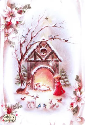 PDXC9738 -- Christmas Manger, Wise Men, Virgin Mary