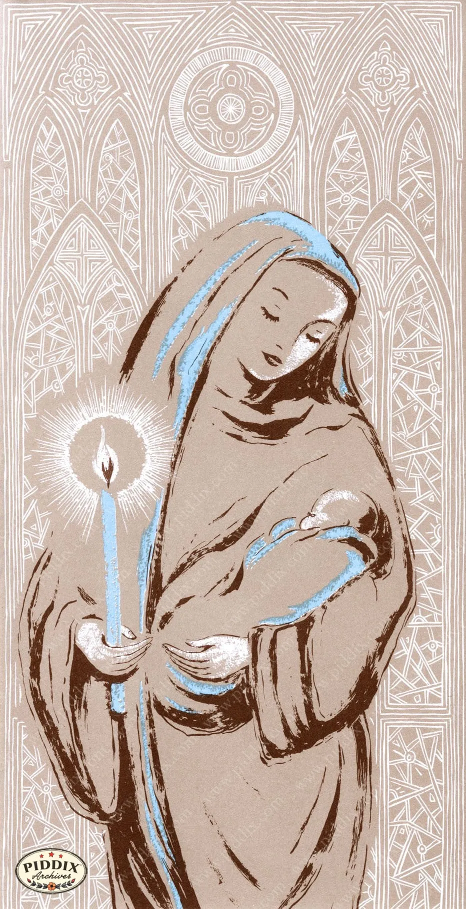 PDXC9970 -- Christmas Manger, Wise Men, Virgin Mary