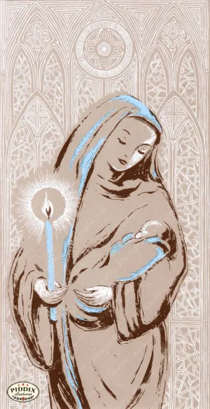 PDXC9970 -- Christmas Manger, Wise Men, Virgin Mary