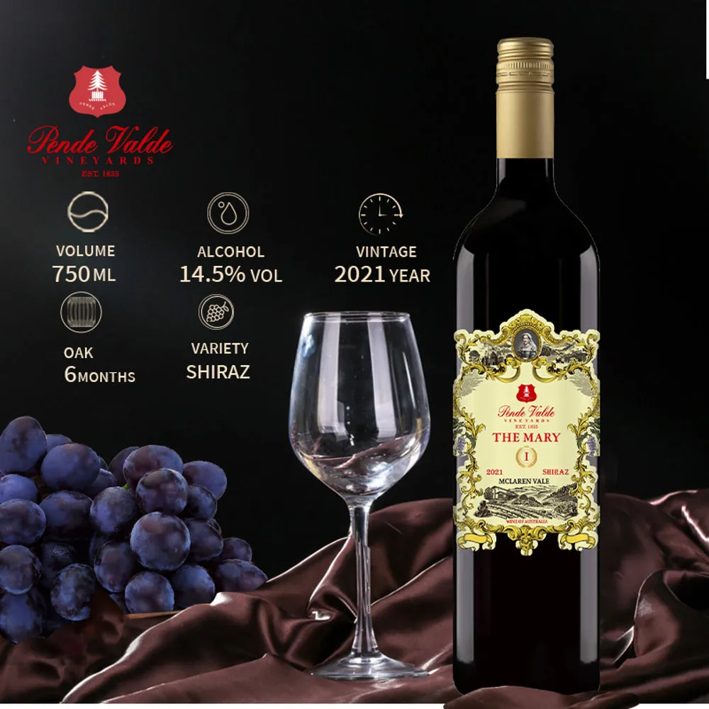 Pende Valde The Mary No.1 2021 Shiraz 750ml