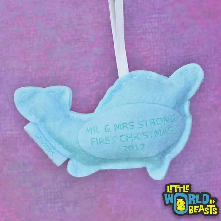 Personalized Spike the Chick Ornament