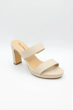Pierre Dumas Hall Band Heels for Women in Nude | 27358-112 NUDE