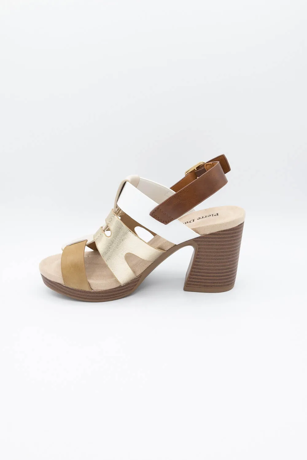 Pierre Dumas Morgen Wedges for Women in Gold | 27542-260 GOLD