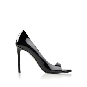Plaisir 100 Mm Black Patent Leather