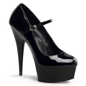 Pleaser Delight 687 Black