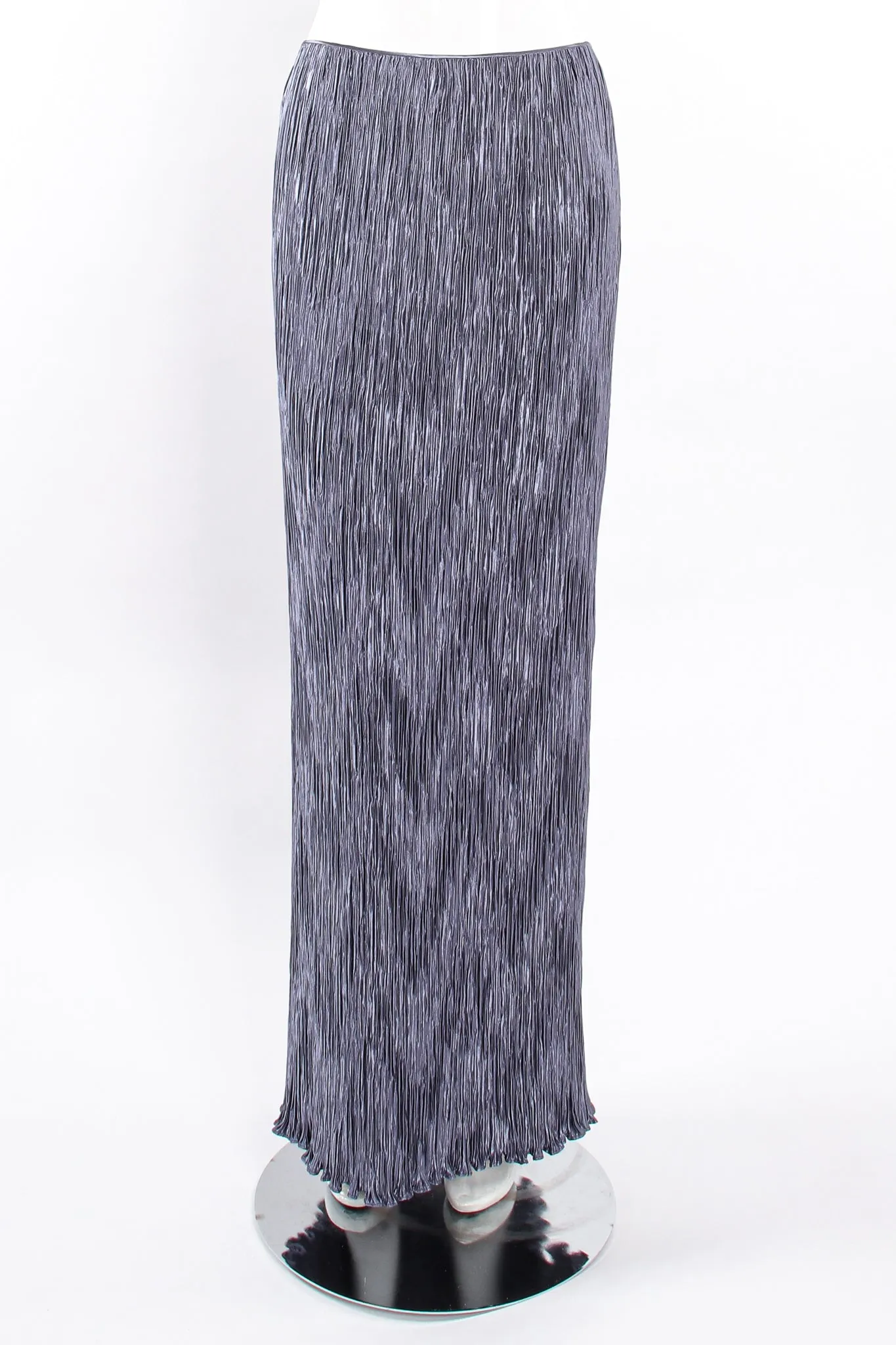 Pleated Column Skirt