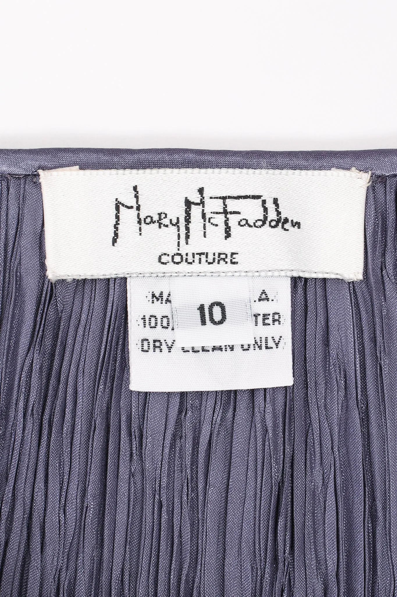 Pleated Column Skirt