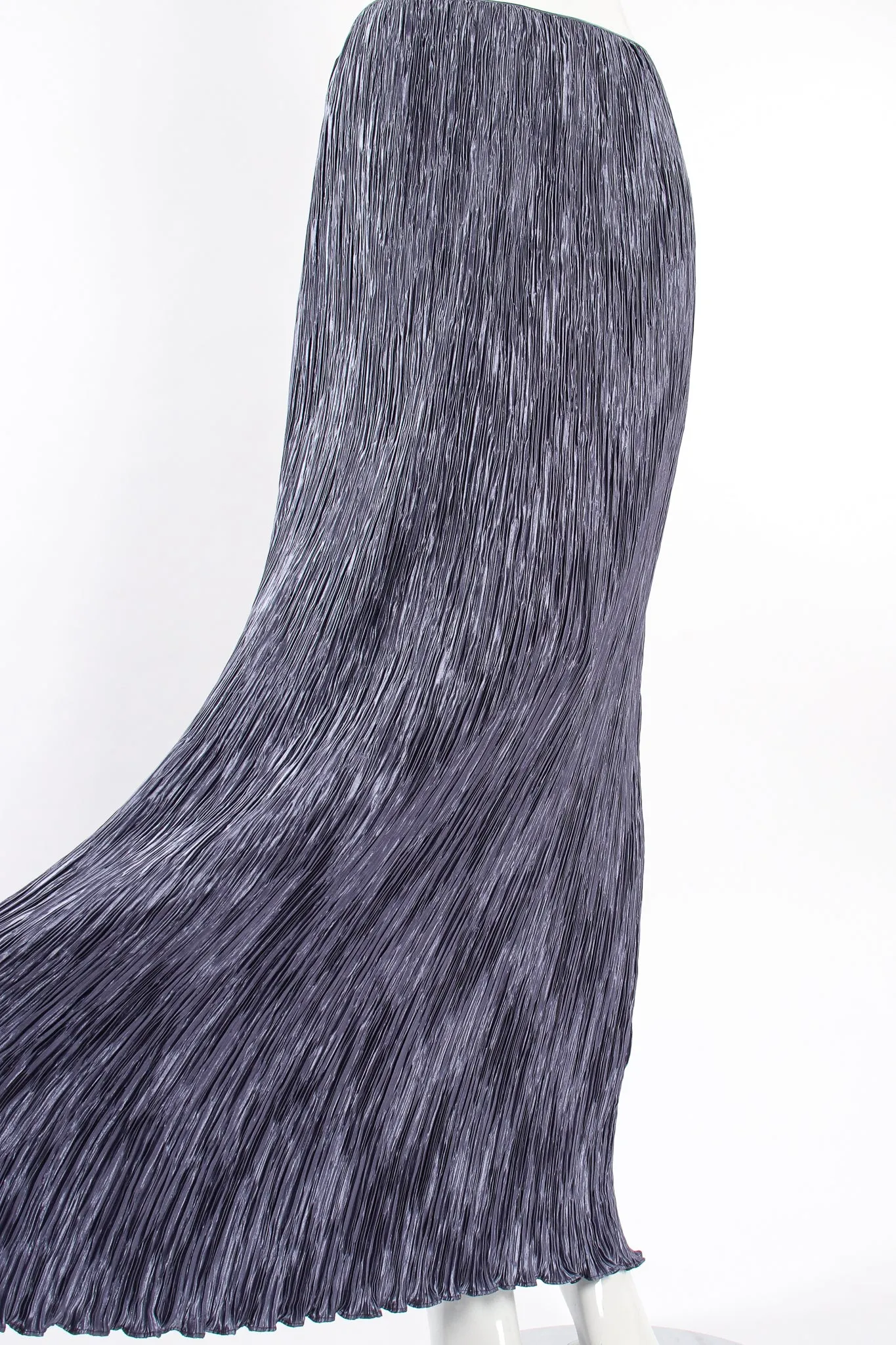 Pleated Column Skirt
