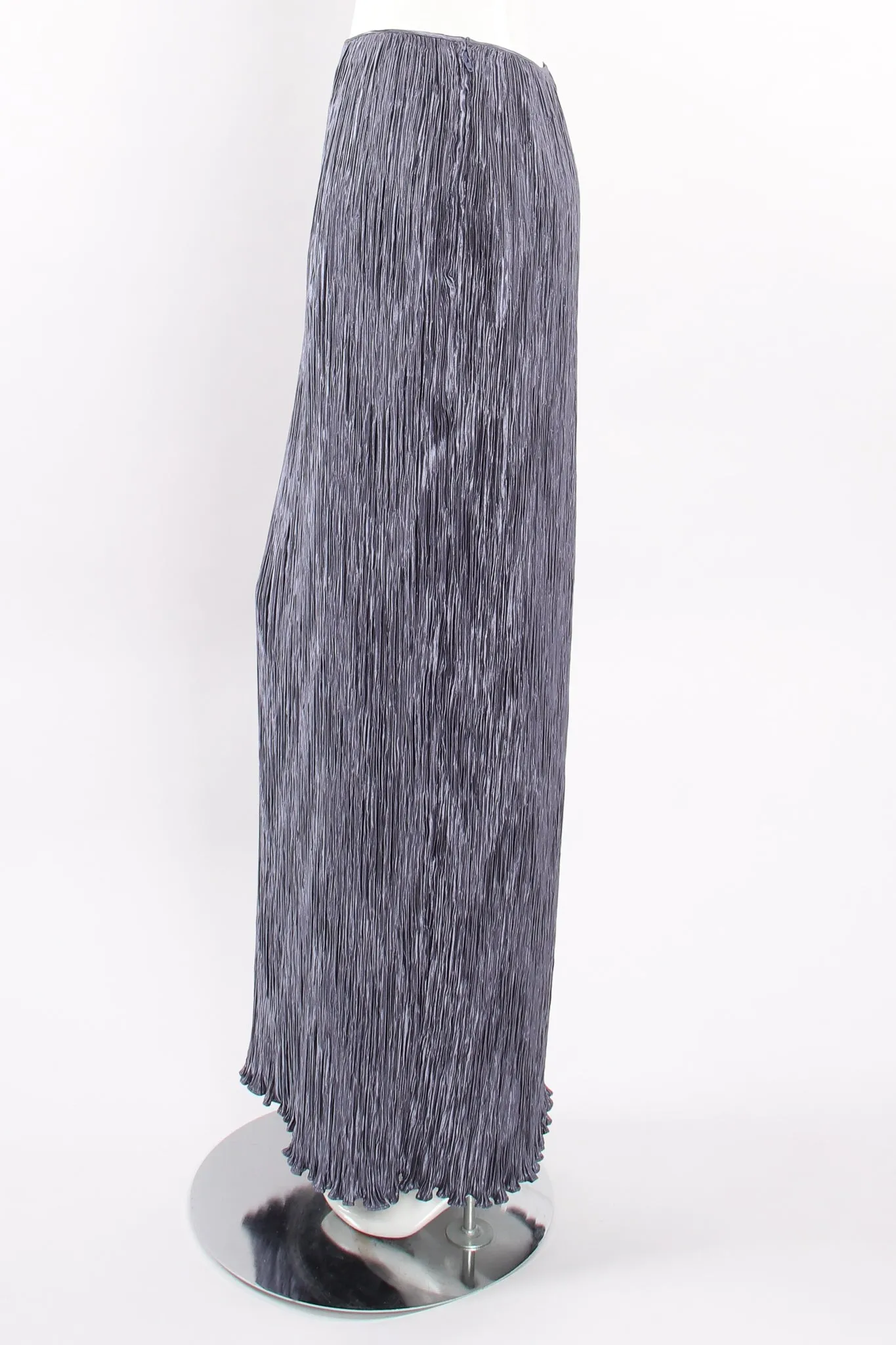 Pleated Column Skirt