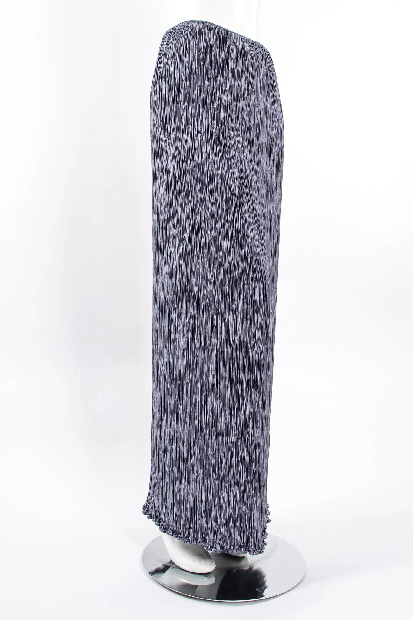 Pleated Column Skirt