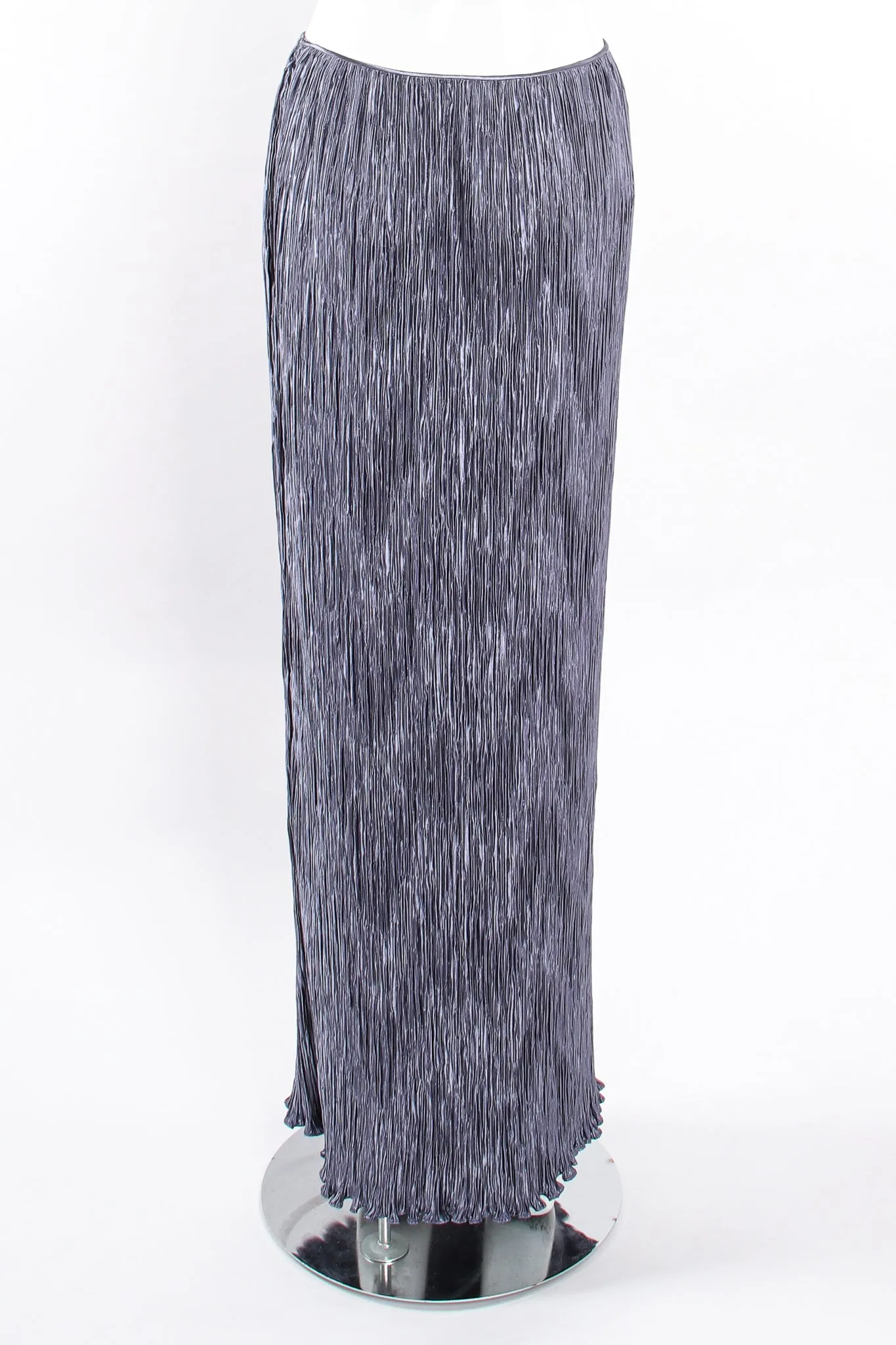 Pleated Column Skirt