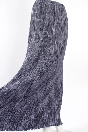 Pleated Column Skirt
