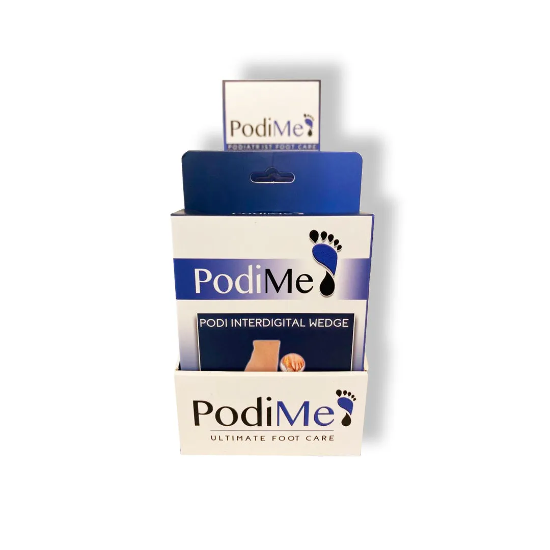 Podi Interdigital Wedge Small Counter Display Unit (CDU) - 8 packs