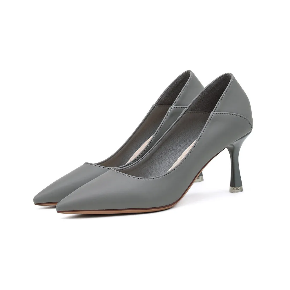 Point Toe Stiletto Pumps