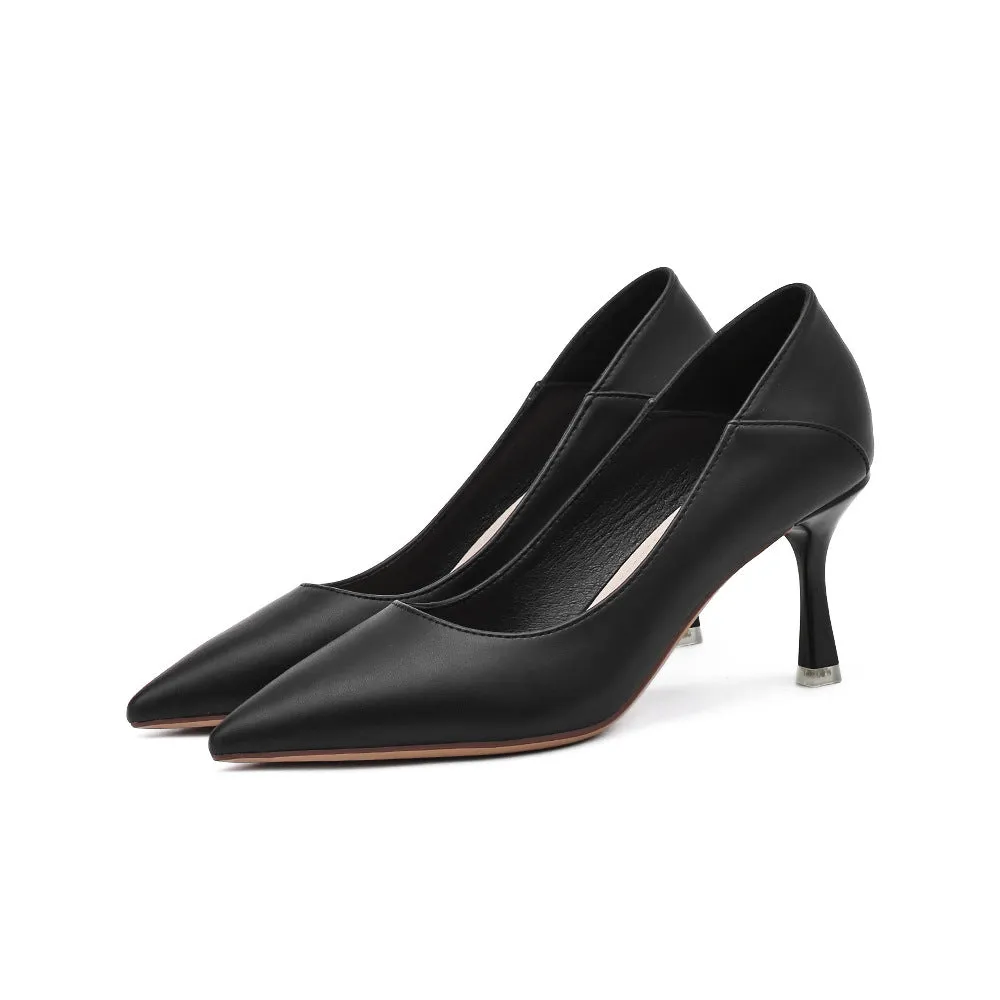Point Toe Stiletto Pumps