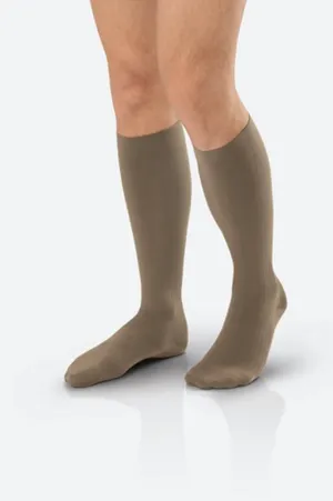 PR/1 JOBST AMBITION MEN, KNEE HIGH, 20-30MMHG, 3 LONG, KHAKI, CLOSED TOE