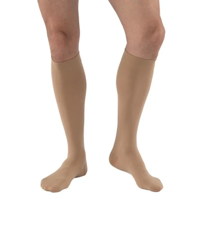 PR/1  JOBST MEDICAL LEG WEAR, UNISEX, KNEE HIGH, 20-30MMHG, MD, BEIGE, CLOSED TOE