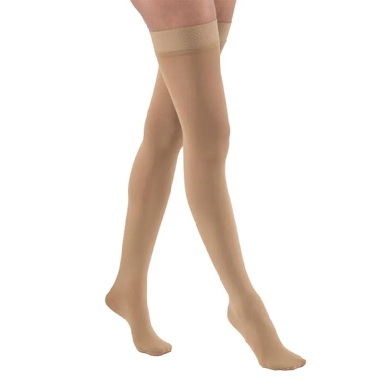 PR/1  JOBST MEDICAL LEG WEAR, UNISEX, THIGH HIGH, 20-30MMHG, LG, BEIGE, CLOSED TOE