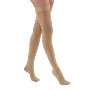 PR/1  JOBST MEDICAL LEG WEAR, UNISEX, THIGH HIGH, 20-30MMHG, XL, BEIGE, CLOSED TOE
