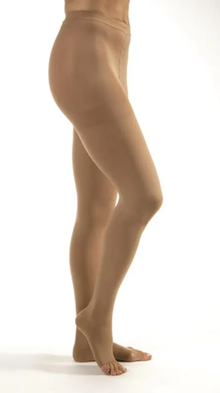 PR/1  JOBST MEDICAL LEG WEAR, UNISEX, WAIST HIGH, 20-30MMHG, MD, BEIGE, OPEN TOE