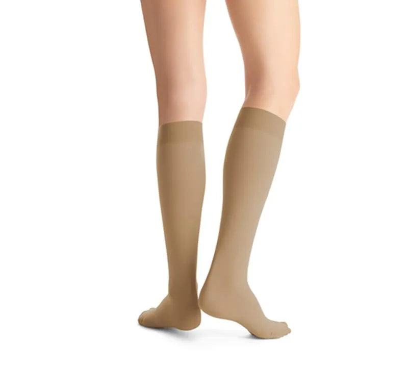 PR/1 JOBST OPAQUE WOMEN, KNEE HIGH , 15-20MMHG, MD, NATURAL, CLOSED TOE