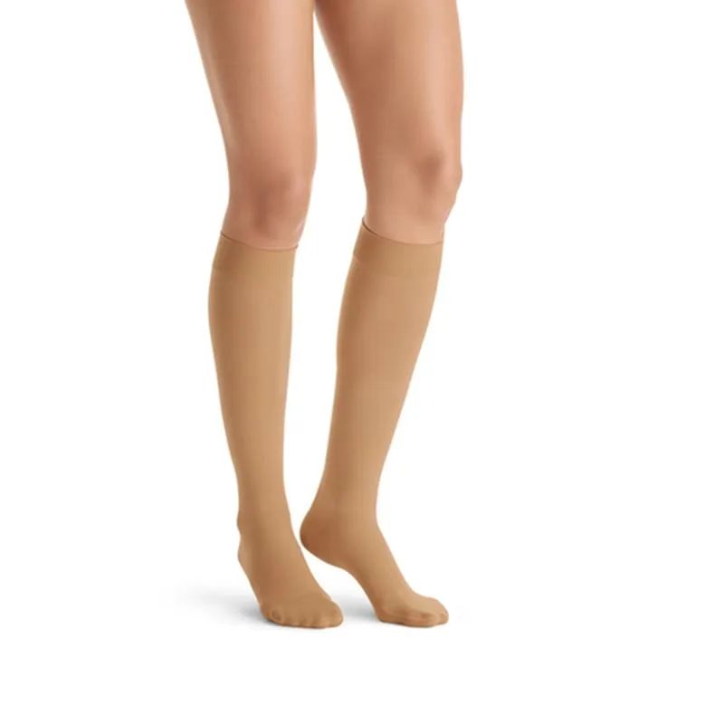 PR/1 JOBST ULTRASHEER WOMEN, KNEE HIGH, 20-30MMHG, LG, SUNTAN, CLOSED TOE