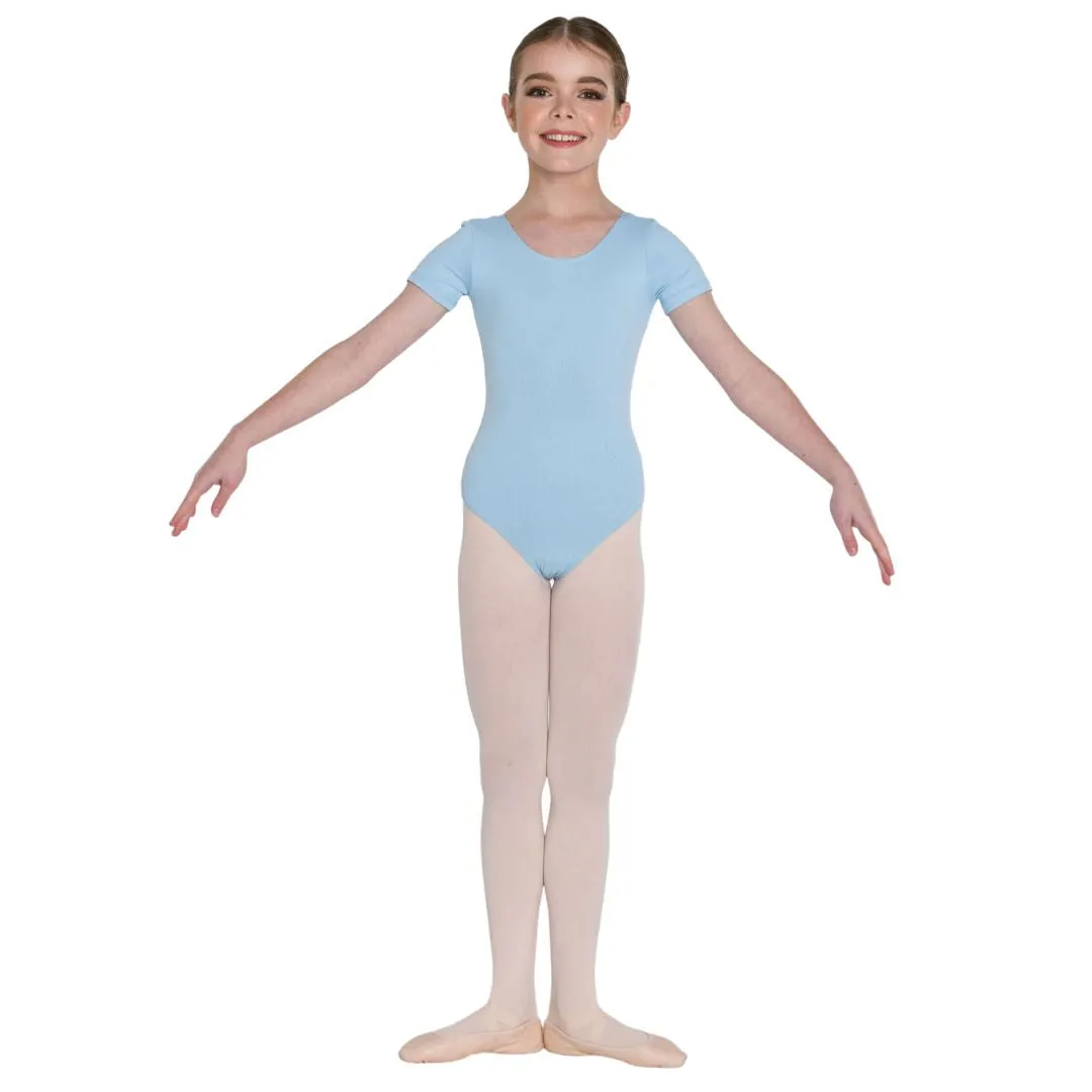 Premium Short Sleeve Leotard Child