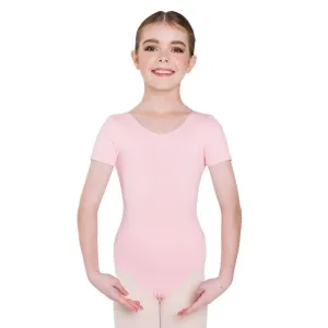 Premium Short Sleeve Leotard Child