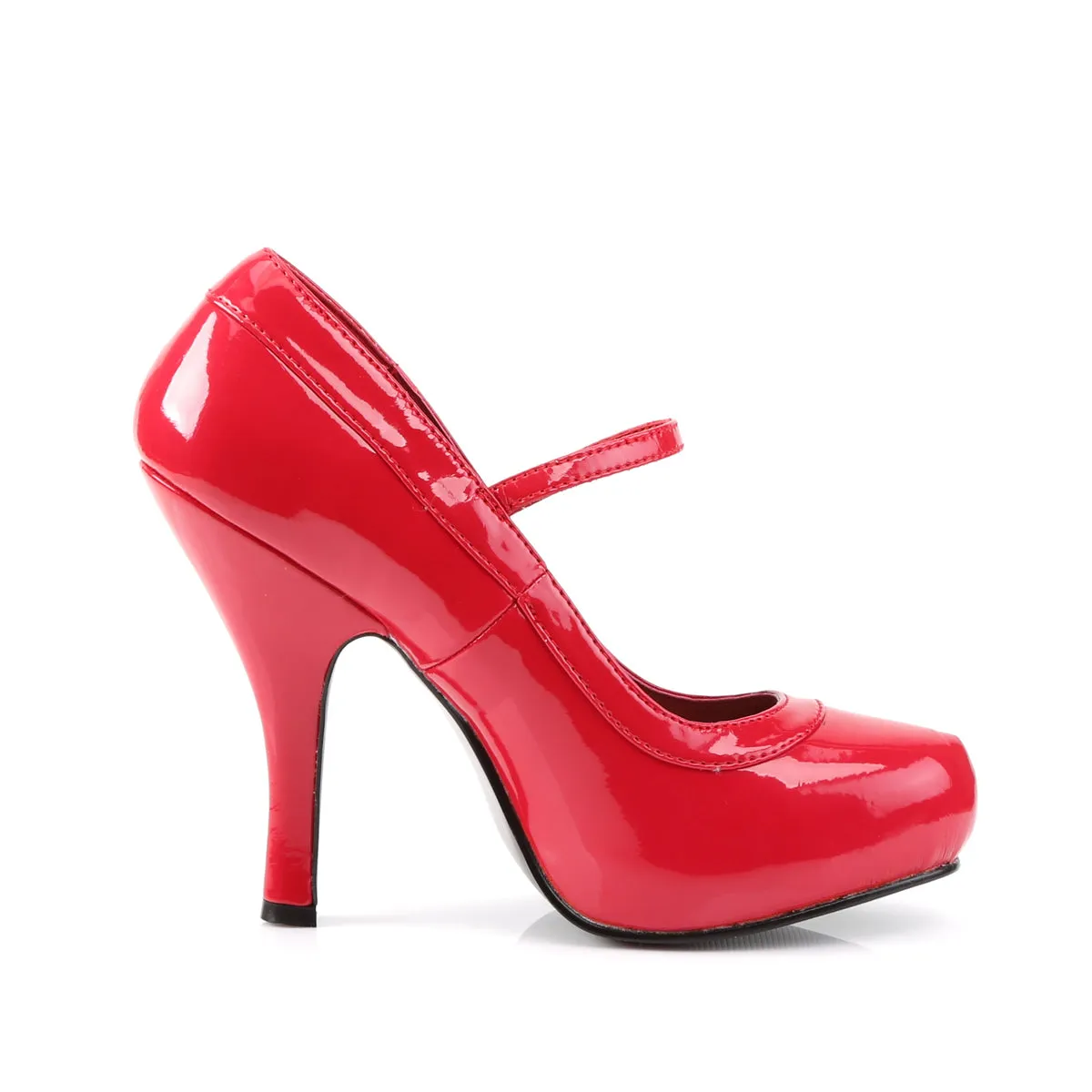 PRETTY-50  Red Patent
