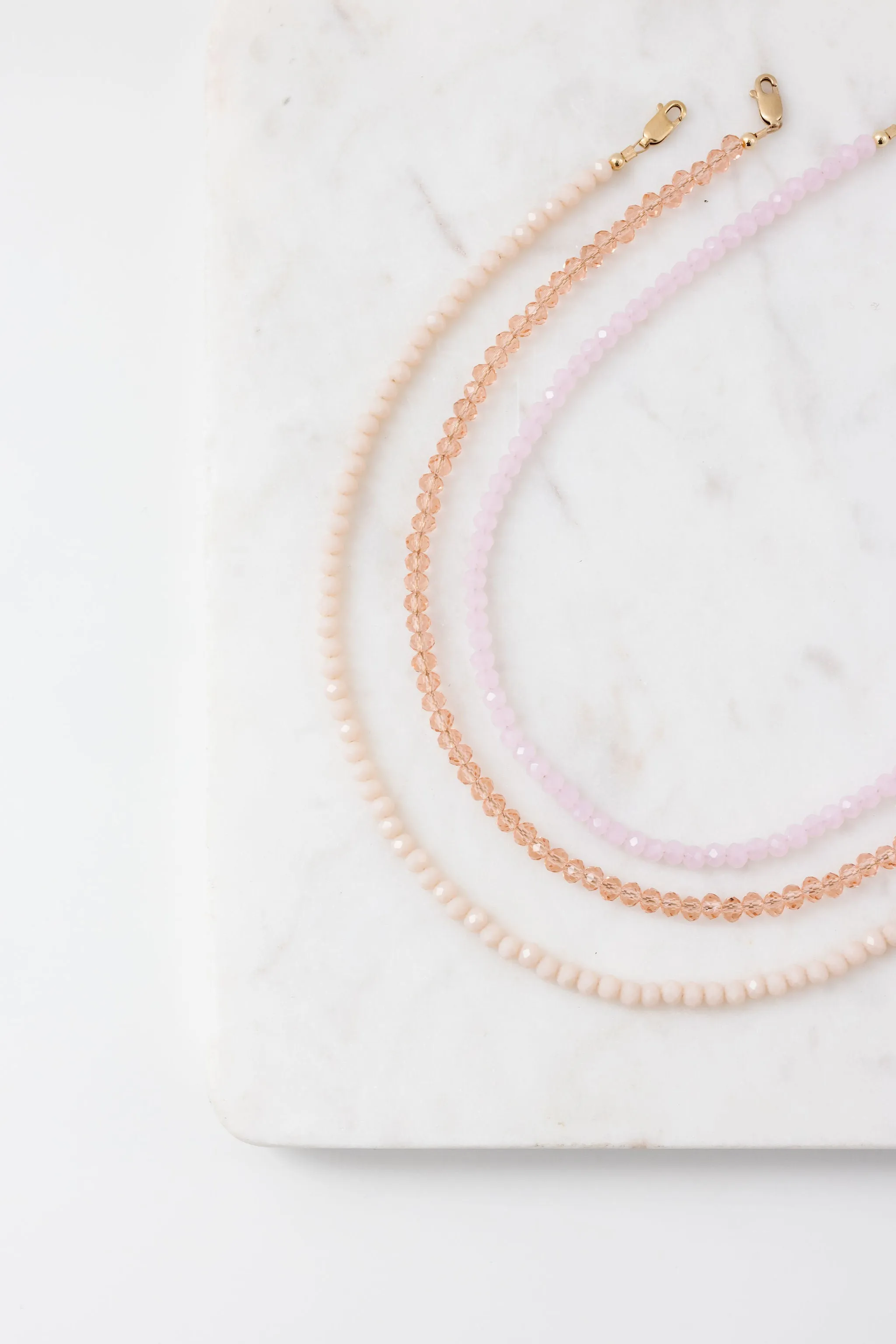 Primrose Necklace (4MM beads)