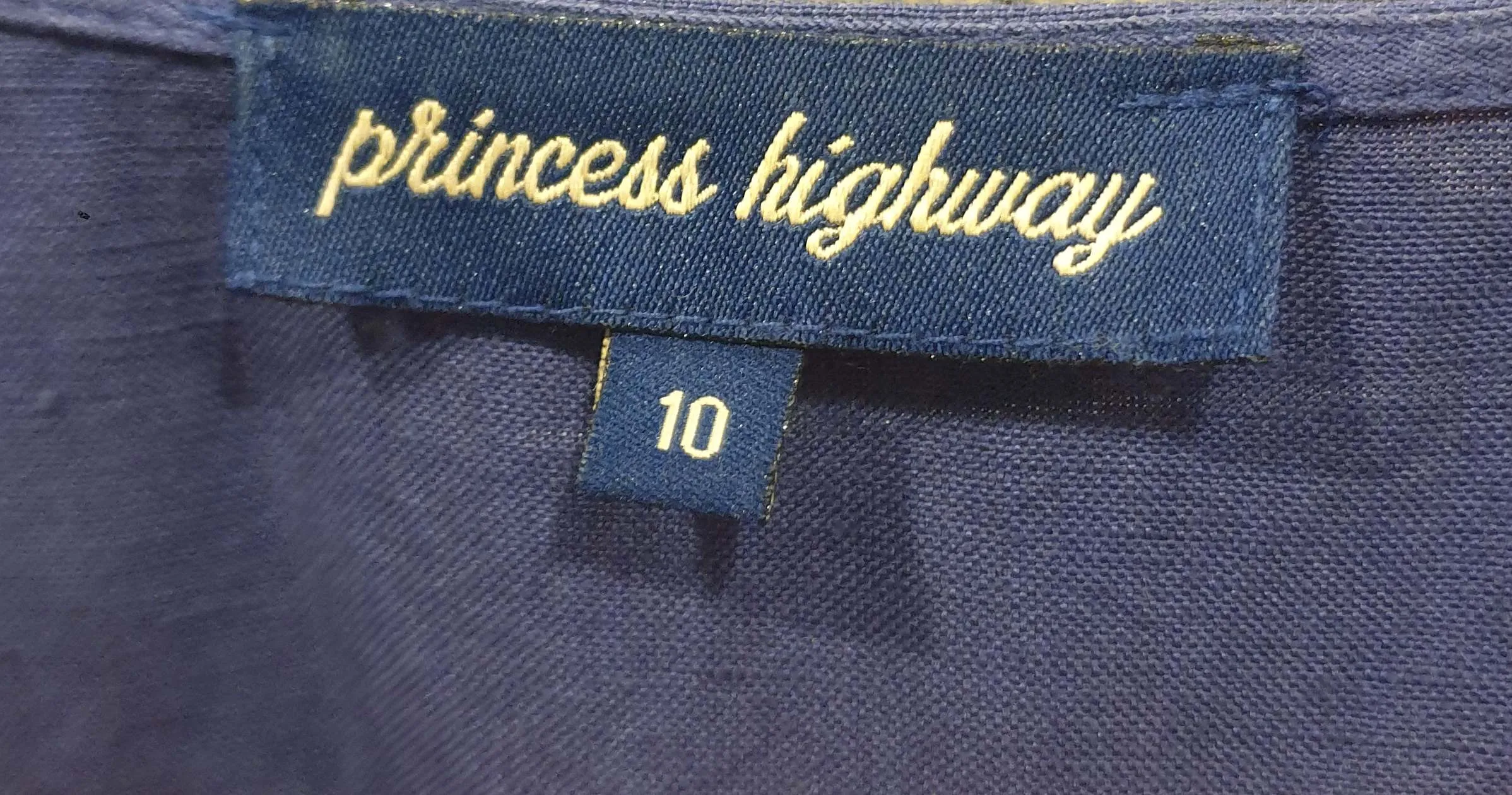 Princess Highway blue wrap dress size 10