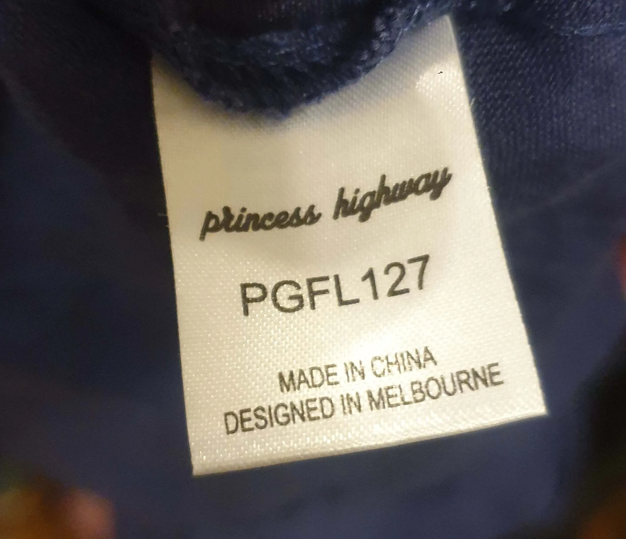 Princess Highway blue wrap dress size 10