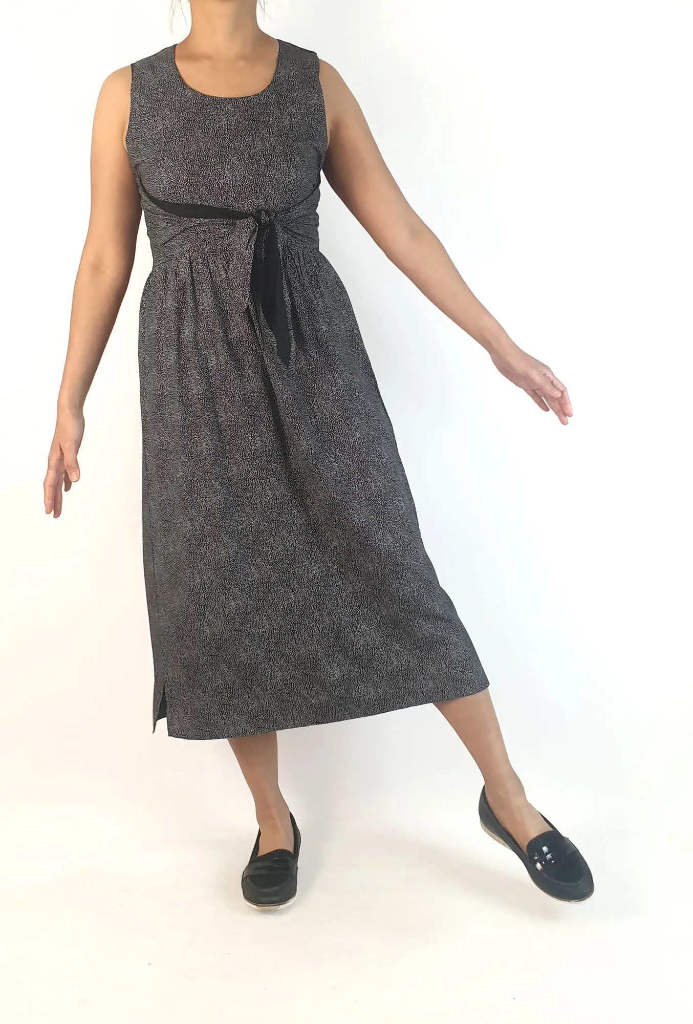 Rabbit Rabbit Rabbit unique print dress size small